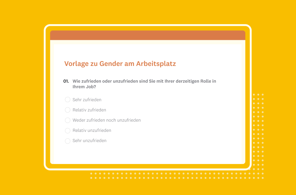 Umfrage zu Gender am Arbeitsplatz